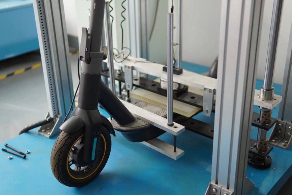 Sample test electric scooter