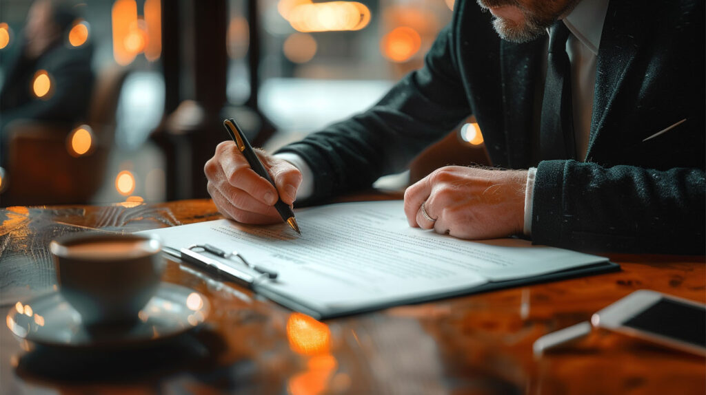 Signing a contract 2.0